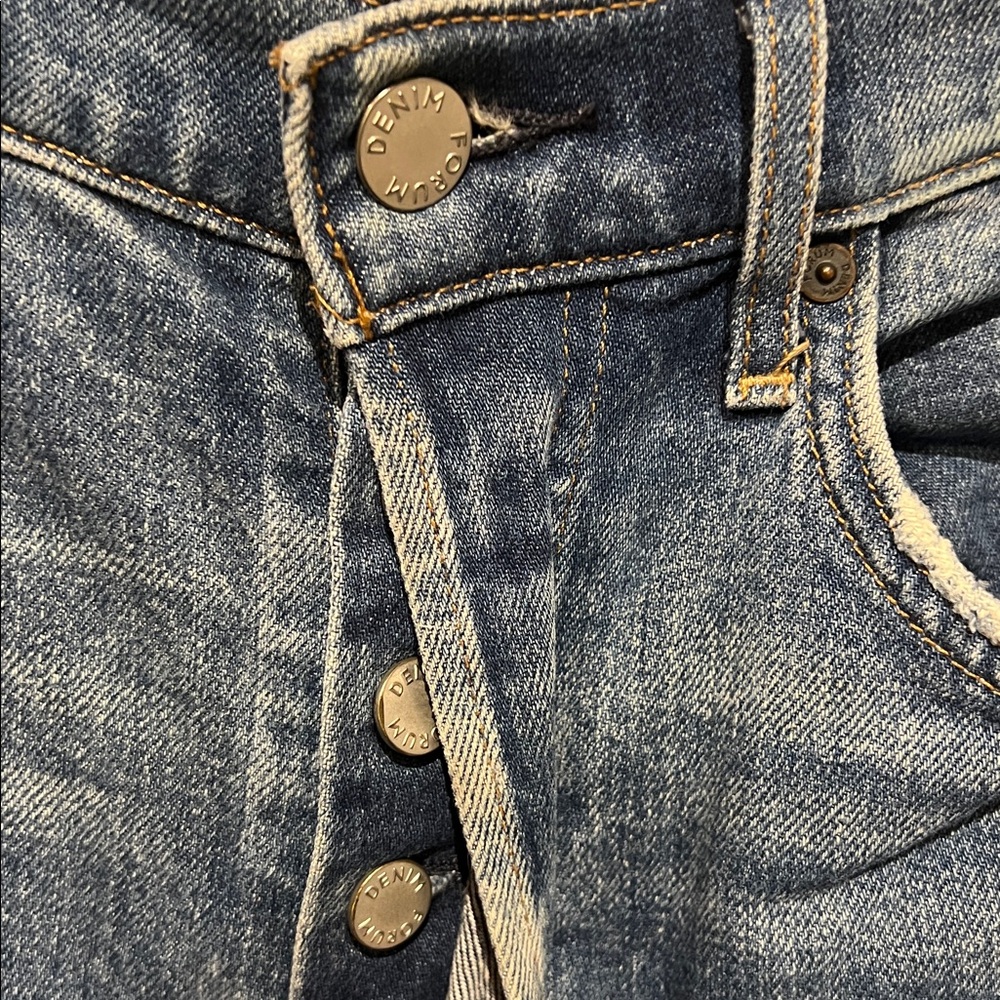Denim Forum The Yoko High Rise Slim Jeans Size 27 - Picture 4 of 15